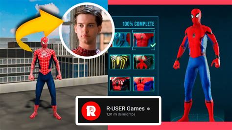 SPIDERMAN MOBILE R USER GAMES MOSTRANDO AS SKINS E NOVIDADES YouTube