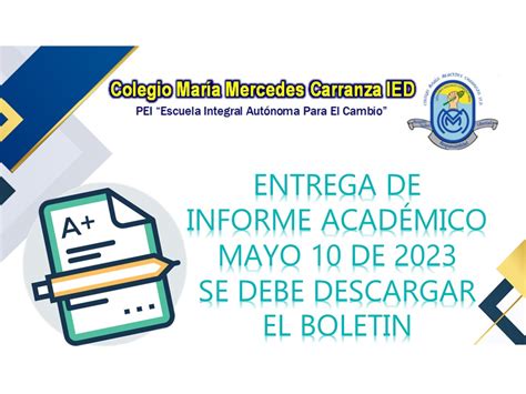 REUNIÓN INFORME ACADÉMICO PRIMER PERIODO ESCOLAR 2023 Portal Red