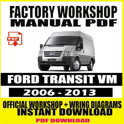 Ford Transit Vm Factory Repair Service Manual Digitalpaperpro