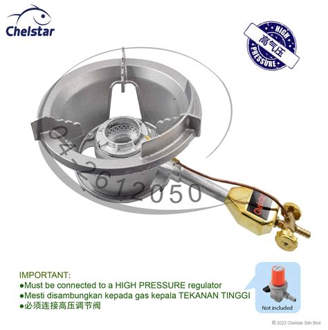 Chelstar High Pressure Cast Iron Gas Cooker Stove MS 5C2