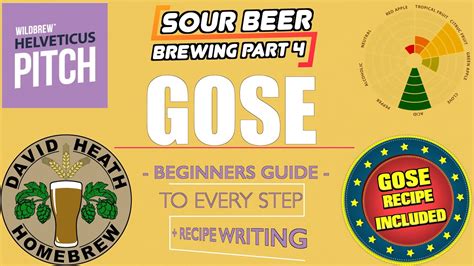 Gose Sour Beer Style Guide Sour Beer Brewing Part 4 4K HD - Homebrew Fever