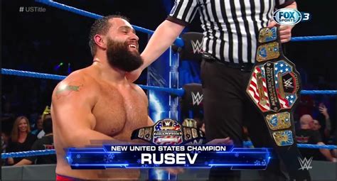 Wwe Smackdown Live Rusev Derrot A Shinsuke Nakamura Y Le Arrebat El