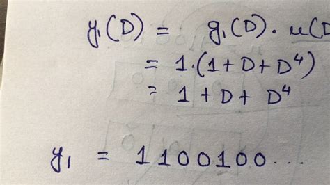 Convolution Codes Iii Youtube