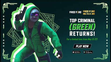 Free Fire Anuncia Retorno Da Top Criminal Free Fire Central