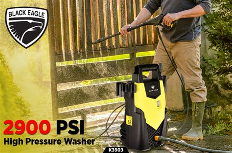 Black Eagle 2900 Psi Electric High Pressure Washer Get Yours