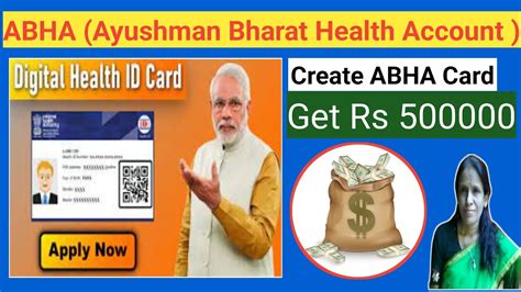 Abha Create Abha Card Health Id Card Ayushman Bharat Health