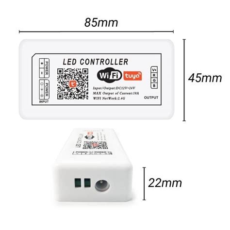 Controlador De Fita Led E Lumin Ria Smart Wifi Rgb V Canais