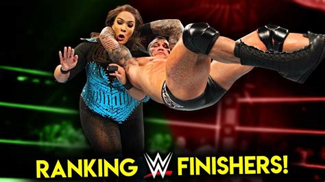 Ranking WWE Finishers From WORST To BEST All Time Favorites YouTube