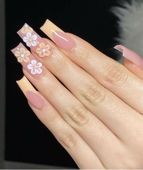 Maylamal Linktree In 2024 Long Square Acrylic Nails Tapered