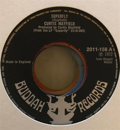 Curtis Mayfield – Superfly – Vinyl (Large centre, 7", 45 RPM, Single ...