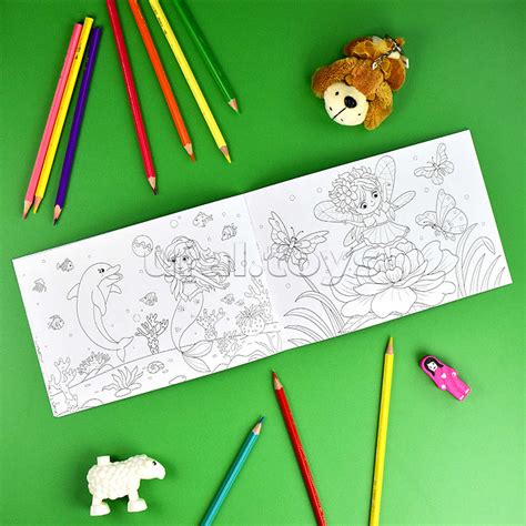 Книжка-раскраска для детей. Серия "Мини-раскраски для девочек ...