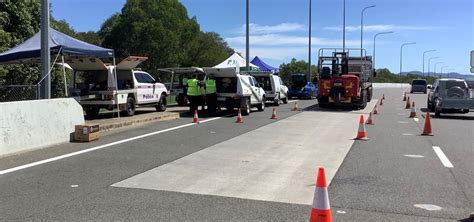 Multi Unit Police Operation Target Bruce Highway Federal Gympie