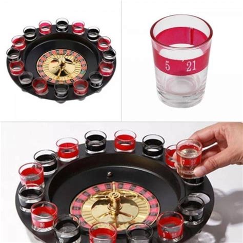 Roleta Drink Cassino Copo Shot Jogo Bebida 16 Copos Dose Mercadolivre