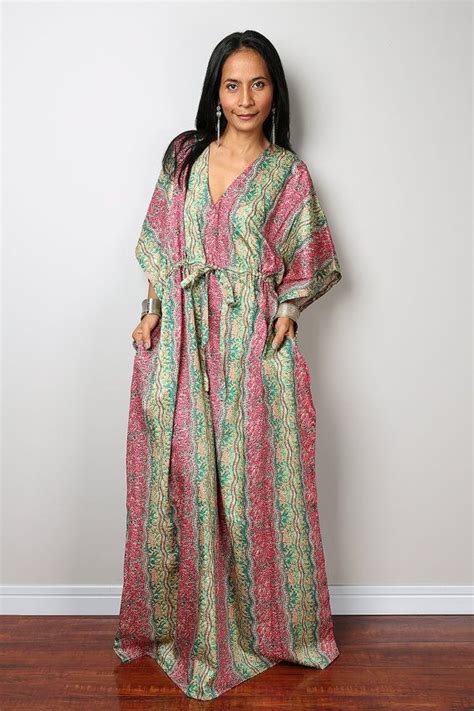 African Dress Caftan Dress With African Print Bohemian Kaftan Collection No1 African