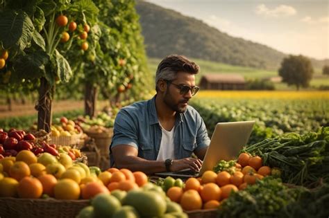 Un hombre que usa una computadora portátil para acceder a datos sobre