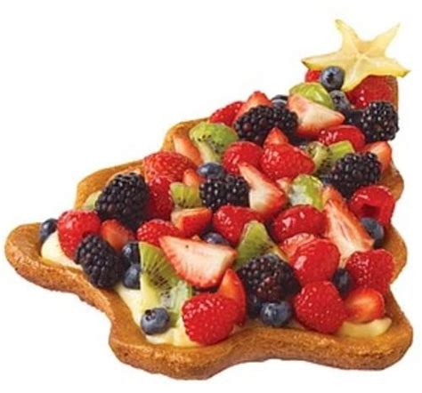 Wegmans Christmas Tree Fruit Tart Desserts - 27 oz, Nutrition ...