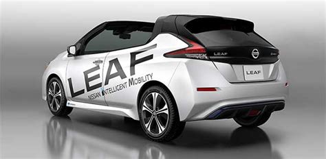 Nissan unveil convertible version of the new LEAF