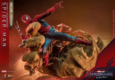 Hot Toys MMS662 蜘蛛侠英雄无归友善好邻居蜘蛛侠 豪华版 1 6 比例收藏级人偶 酷玩潮CHAO