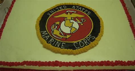 Piece of cake: Marine Corps birthday cake