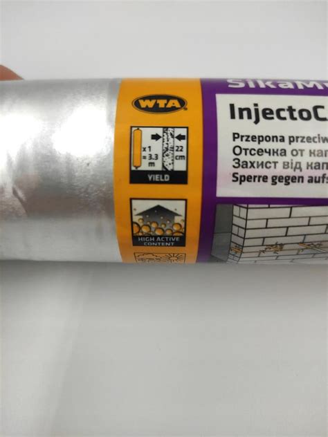 Sika Sikamur Injectocream 100 600ml Opinie I Ceny Na Ceneo Pl