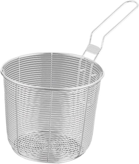 Amazon Fenteer Round Wire Fry Basket Easy Storage Deep Fry Basket