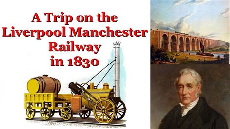 Merseyrail History A Trip On The Liverpool Manchester Railway In 1830