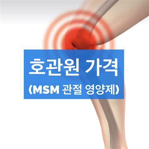 호관원 프리미엄 가격 관절 영양제 관절 통증 퇴행성 관절염