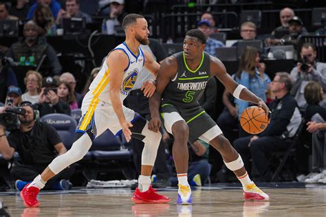 Nba Anthony Edwards Timberwolves Finish Season Sweep Of Warriors