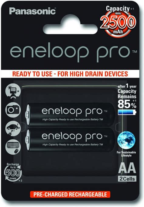 Panasonic eneloop pro AA-Mignon 2500mAh 2er - Foto Erhardt