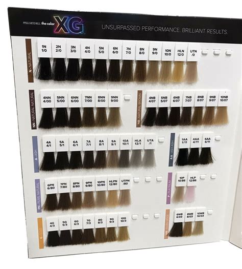 Paul Mitchell The Color Xg Professional Permanent Cream Hair Color