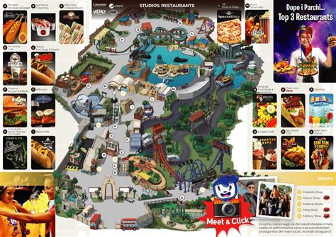 Movieland Park Map And Brochure Themeparkbrochures Net