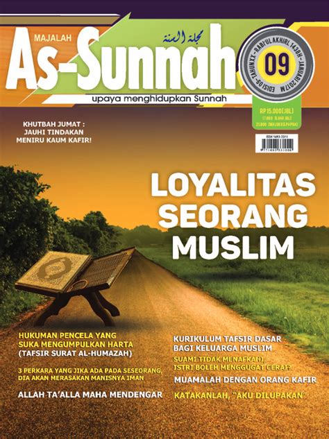 Loyalitas Seorang Muslim Edisi 09 20 Thn XX Majalah As Sunnah