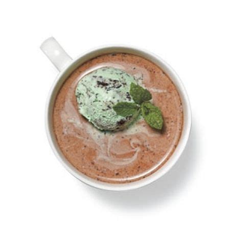 Minty Hot Cocoa Float Recipe