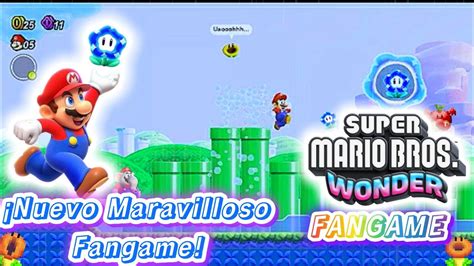 Super Mario Bros Wonder Fangame Alpha V Para Android Y Pc Youtube