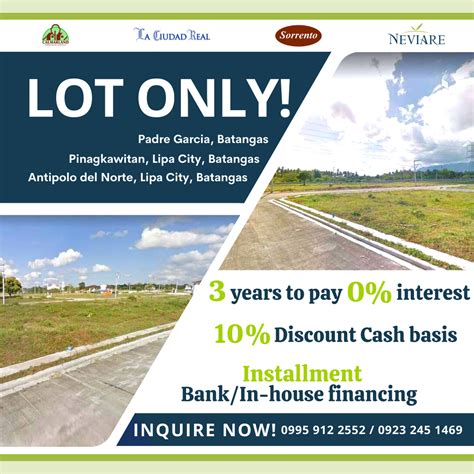 60 Sqm Residential Lot For Sale In Lipa Batangas Lot 🚜 June 2023 In