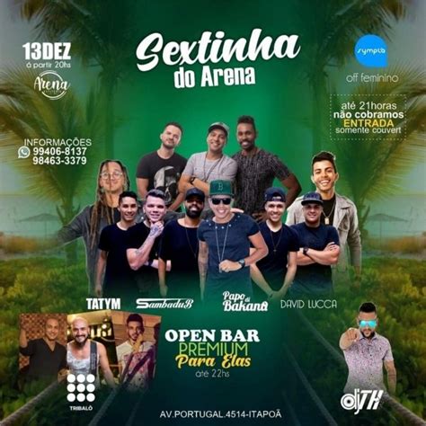 Sextinha Do Arena Em Bh Sympla