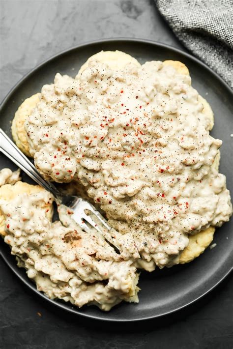 Vegan Biscuits And Gravy Nora Cooks