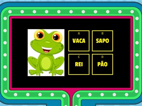 FORMAÇÃO DE PALAVRAS QUIZ Game show de TV