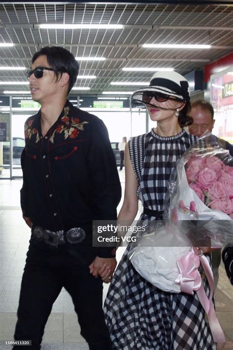 Taiwanese Actress And Model Lin Chi Ling And Her Husband Akira Arrive News Photo Getty Images