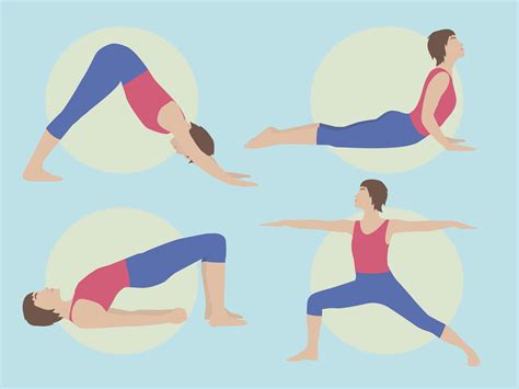 Yoga Pose Illustrations – Lisa Maria Design