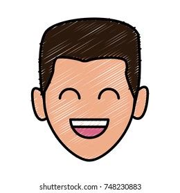 Man Smiling Cartoon Stock Vector (Royalty Free) 748230883 | Shutterstock