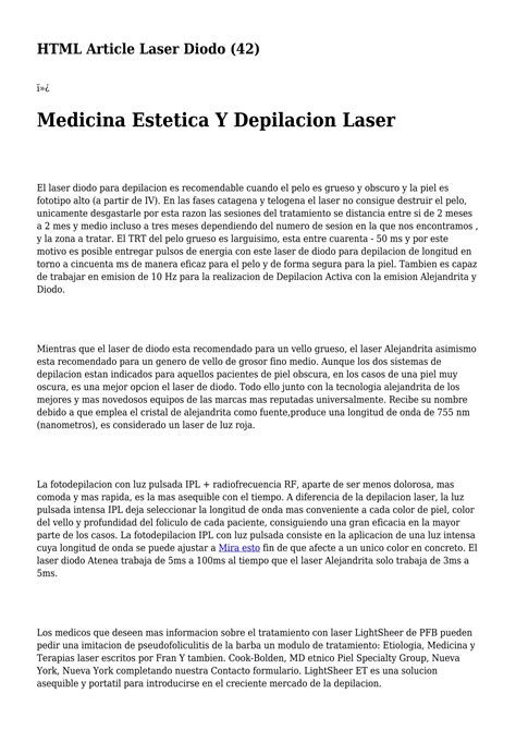 HTML Article Laser Diodo 42 PDF Descarga Gratuita