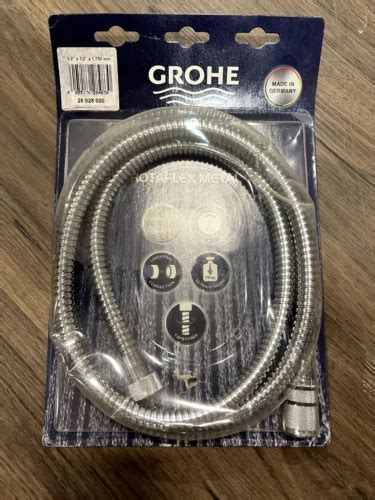 Grohe 28025000 Chrome Shower Accessories Hand Shower Hose From The