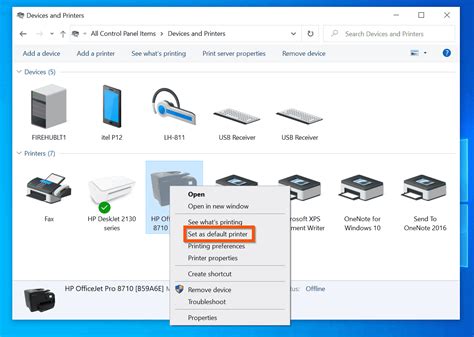 How To Set Default Printer In Windows Methods Itechguides