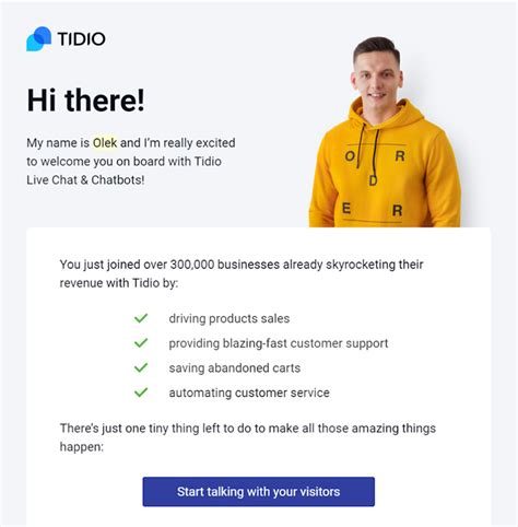 Email Template For Client Onboarding