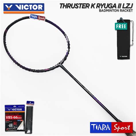 Jual Raket VICTOR Thruster K Ryuga II J Dark Violet 4U 3U Freecore