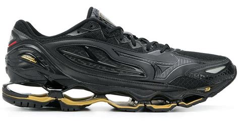 Mizuno X Lamborghini Wave Tenjin 3 Running Shoes in Black for Men | Lyst