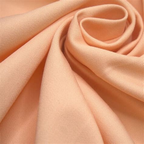 Poly Cotton Gabardine Peach Frappe Sample Gala Fabrics