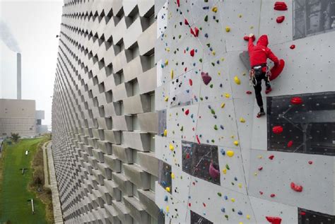 Denmark Now Has Worlds Tallest Climbing Wall That Feels Like A Real