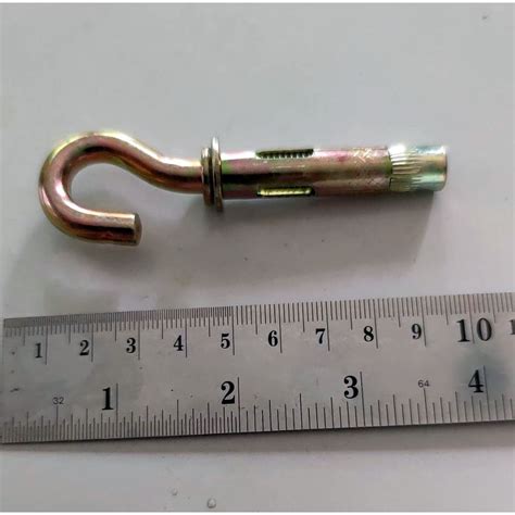 Jual Hook Anchor Bolt 10x50 Dinabolt Gantung Bulat Terbuka Shopee